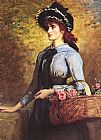 John Everett Millais Famous Paintings - Sweet Emma Morland